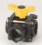 Picture of VALVE BANJO V150SL POLY 3-WAY SIDE LOAD VALVE 1-1/2" FPT