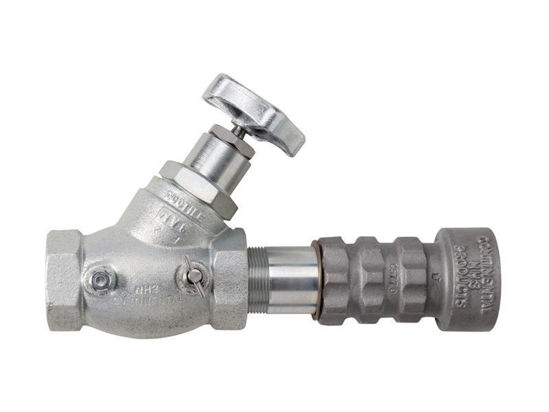 Picture of VALVE A-217-L CONTINENTAL 1-1/2" HOSE END VALVE WITH 2-1/4 ACME COUPLER