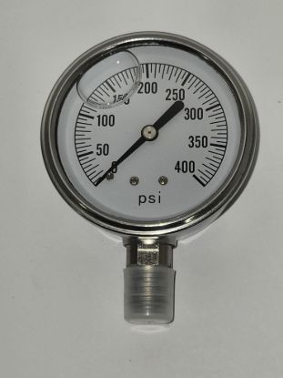 Picture of GAUGE PRESSURE OIL FILLED 400#