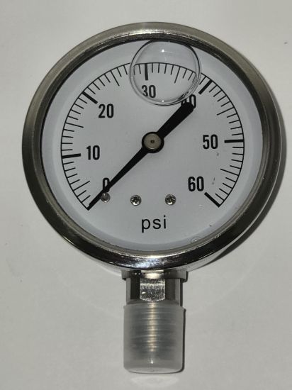 Picture of GAUGE PRESSURE OIL FILLED 60#