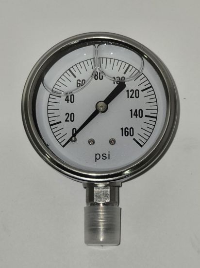 Picture of GAUGE PRESSURE OIL FILLED 160#